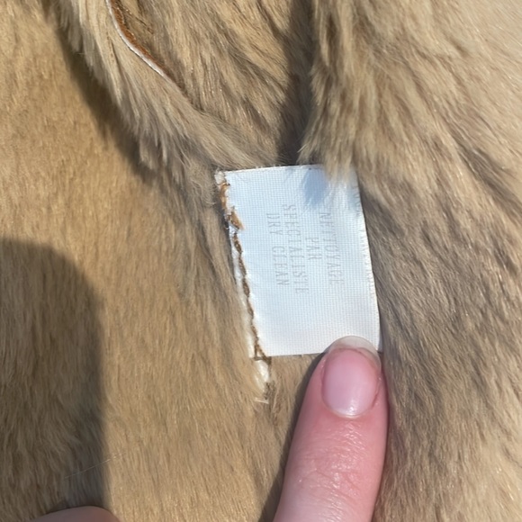 Morgan De Toi Rabbit Fur Coat - Picture 7 of 8